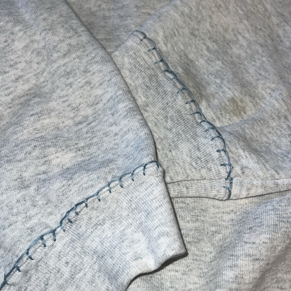 Vintage Patchwork Quilt Heart and Lace Crewneck Sweatshirt - Picture 5 of 8